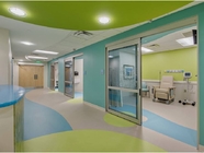 Non Slip Homogeneous PVC Flooring For Commercial And Hospital Decoration
